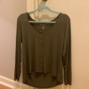 American Eagle Long Sleeve Top